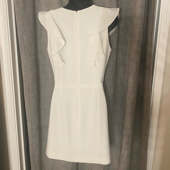 French Connection Whisper Ruffle Minidress - Picture 2 of 2